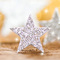 sigel Weihnachts-Motiv-Papier "Glitter Stars", A4, 90 g/qm