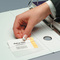 sigel Visitenkarten-Taschen, aus PP, selbstklebend, glasklar