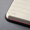 sigel Notizbuch Conceptum, DIN A4, liniert, schwarz/rot