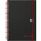 Oxford Spiralbuch Office "Black n' Red", DIN A5, liniert, PP