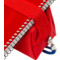 Oxford Schlamper-Etui, Polyester, rechteckig, gro, rot