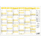 RNK Verlag Tafelkalender 2026, DIN B4 quer, 250 g/qm Karton