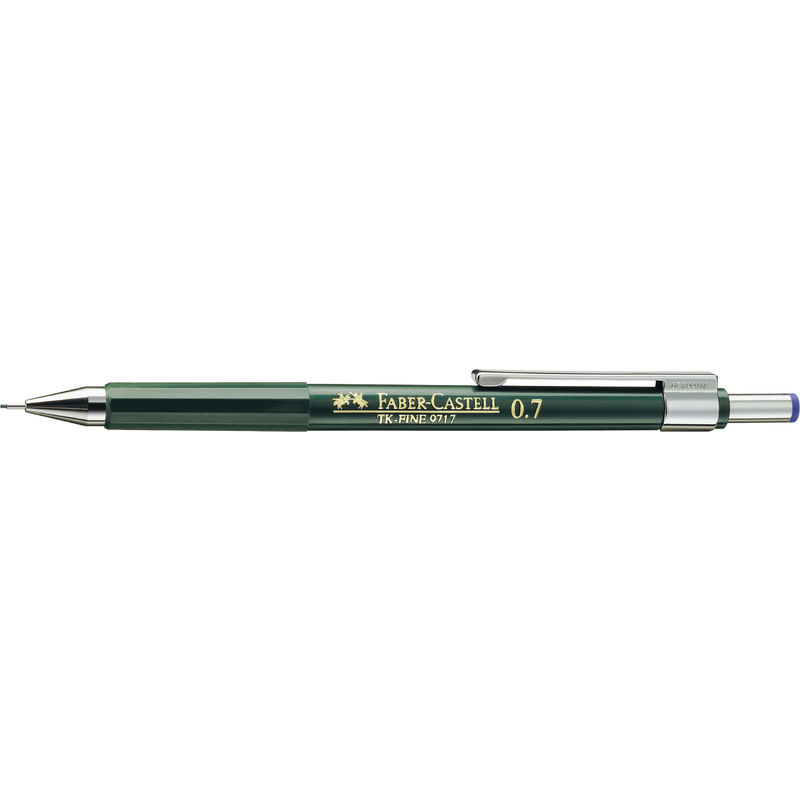 Druckbleistift 1,0 mm TK-FINE 9719 Faber-Castell 136900 mit Radierer Druckbleistift 1,0 mm TK-FINE 9719 Faber-Castell 136900 mit Radierer