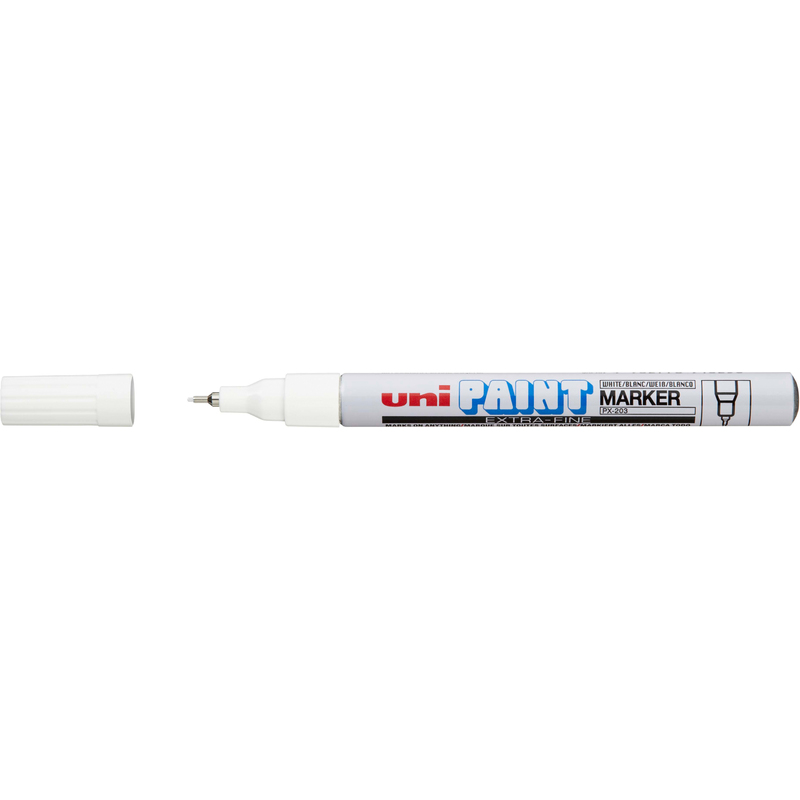 weiß uni-ball Permanent-Marker PAINT PX-203 weiß uni-ball Permanent-Marker PAINT PX-203