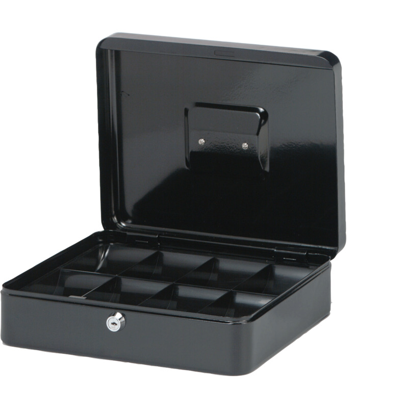 245 x T H MAUL Geldkassette silber Maße: 90 mm B 300 x
