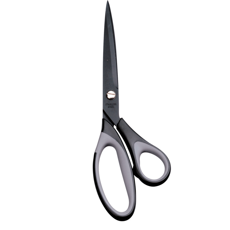 MAUL Schere mit gummierter Griffzone Länge 215 mm schwarz