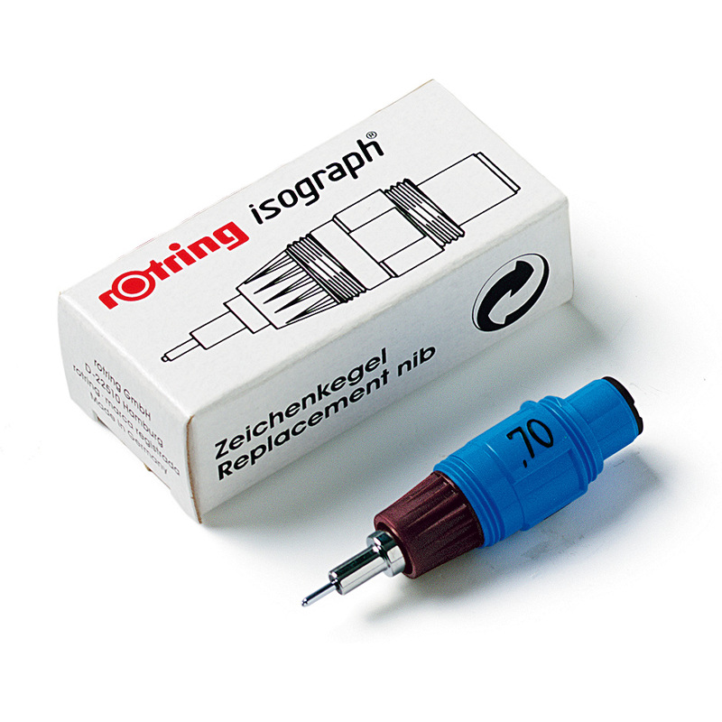 Original Zeichenkegel rOtring Isograph F 0,35 mm NEU/OVP 