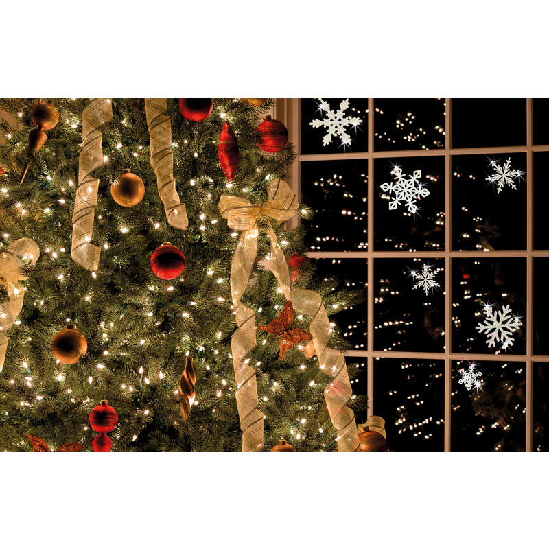 AVERY Zweckform ZDesign Weihnachts-Fensterbild Schneeflocken 52298
