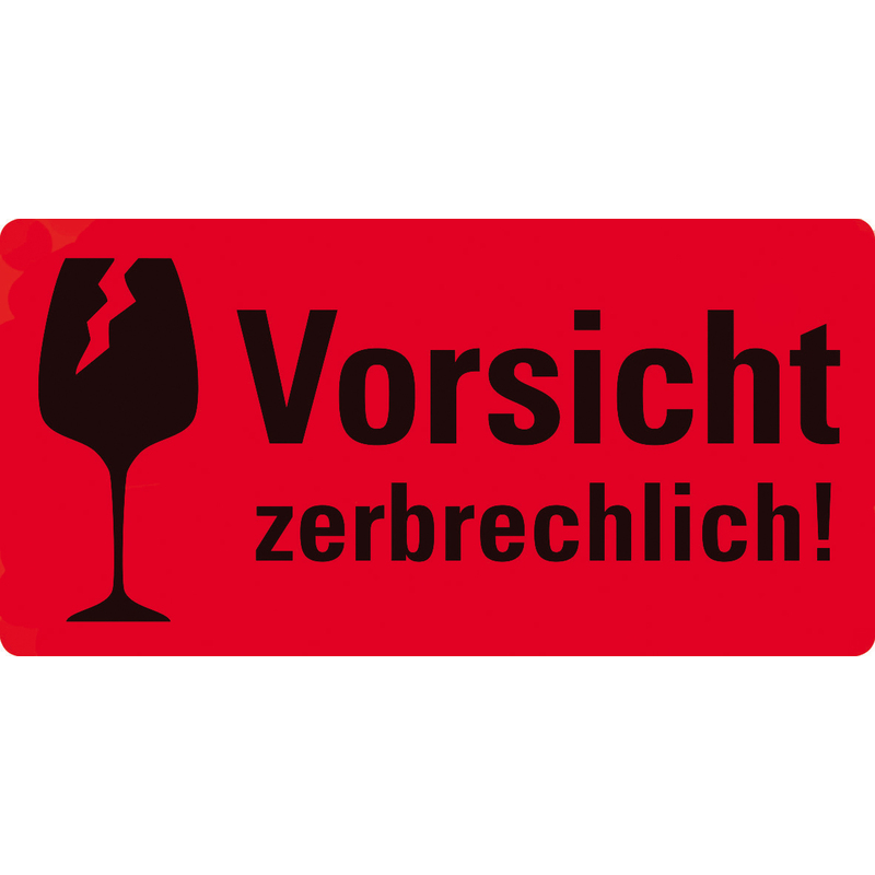 AVERY Zweckform Etikettenrolle "Vorsicht zerbrechlich!" 7211 bei www