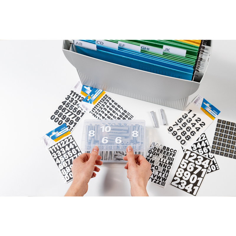 HERMA Zahlen-Sticker 0-9, Folie weiß, wetterfest 4170 bei   günstig kaufen