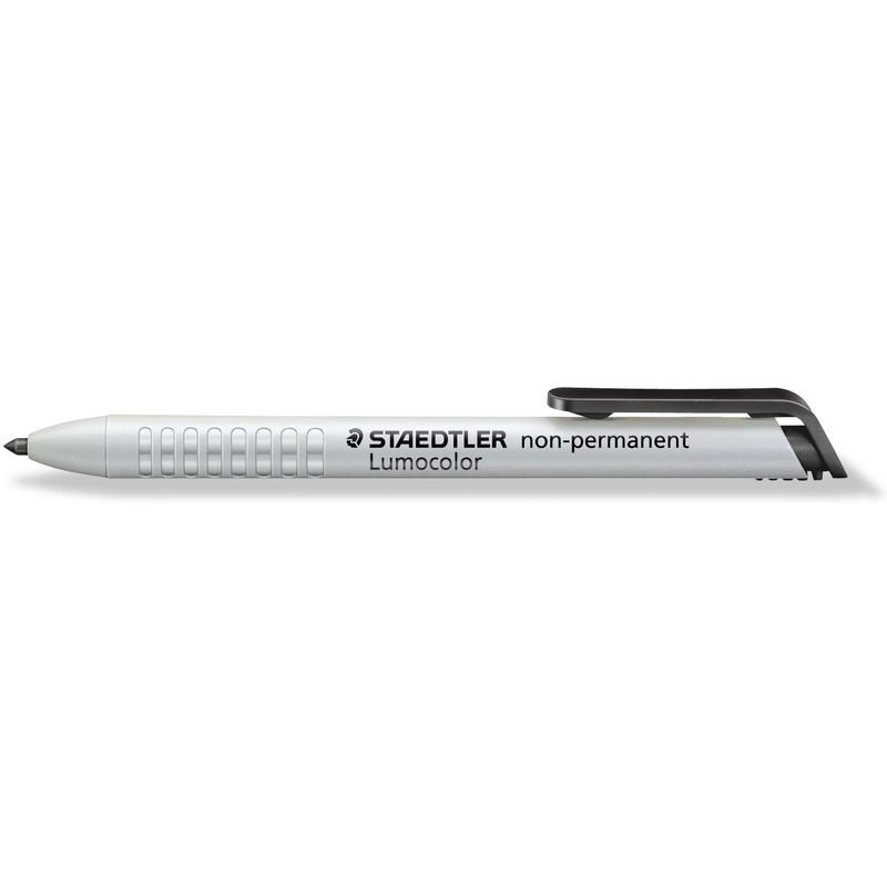 im Plastiketui schwarz 12/VE STAEDTLER Ersatzminen für Lumocolor 768 N-9 
