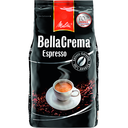 Melitta Kaffee "BellaCrema Espresso", ganze Bohne