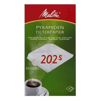 Melitta Pyramidenfiltertten 202s fr Gastronomie-Maschinen