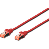 DIGITUS Patchkabel, Kat. 6, S/FTP, 0,5 m, rot