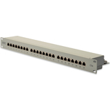 DIGITUS 19" patch Panel Kat.5e, klasse D, 24 x RJ45, 1 HE