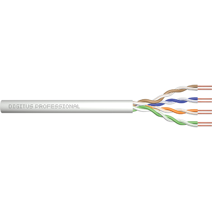 DIGITUS Installationskabel Kat. 5e, U/UTP, 305 m Ring, grau