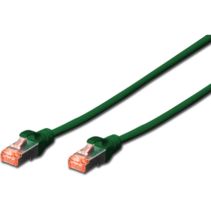 DIGITUS Patchkabel, Kat. 6, S/FTP, 0,5 m, grn