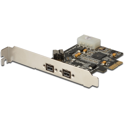 DIGITUS FireWire 1394b PCI-Express Karte, 3 x Port