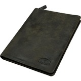 PRIDE&SOUL Schreibmappe, fr din A4, Leder, braun