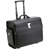 Alassio pilotenkoffer "MONDO", Lederimitat, schwarz