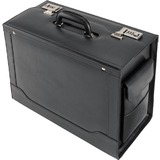 Alassio pilotenkoffer "ANCONA", Leder, schwarz