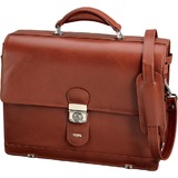Alassio aktentasche "MOCCA", Leder, cognac-farben