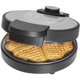 CLATRONIC waffeleisen WA 3492, Edelstahl/schwarz