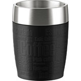 emsa isolierbecher TRAVEL CUP, 0,20 L., manschette schwarz
