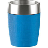emsa isolierbecher TRAVEL CUP, 0,20 L., manschette blau