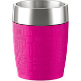 emsa isolierbecher TRAVEL CUP, 0,20 L., manschette pink