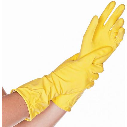 HYGOSTAR Latex-Universal-Handschuh Bettina, L, gelb