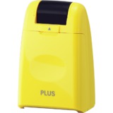 PLUS japan Datenschutz-Rollstempel Standard, gelb