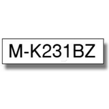 brother m-tape M-K231 Schriftbandkassette, Bandbreite: 12 mm