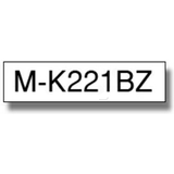 brother m-tape M-K221 Schriftbandkassette, Bandbreite: 9 mm