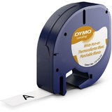 DYMO letratag Schriftbandkassette, aufbgelbar, 12 mm x 2 m