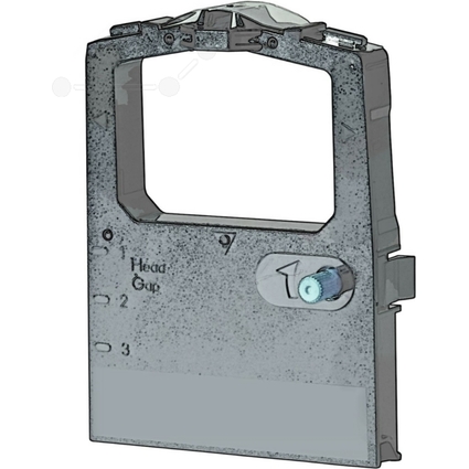 Kores Farbband fr OKI ML 182/390, Nylon, schwarz