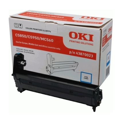 OKI Trommel fr OKI C5850/C5950, cyan