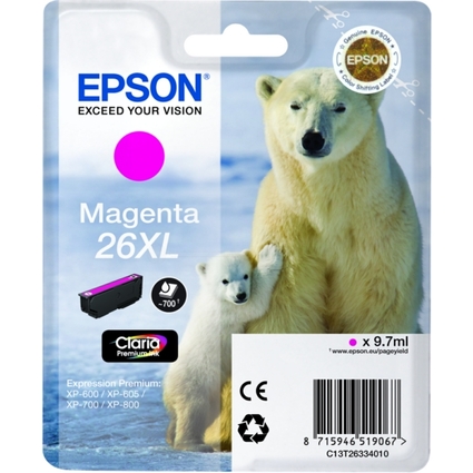 EPSON Tinte fr EPSON Expression XP-600, magenta XL