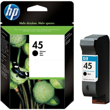 hp Tinte hp 45 fr DeskJet 1220C, schwarz