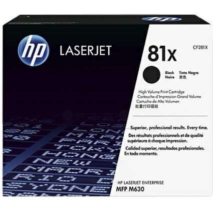 hp Toner No.81X CF281XL fr hp LaserJet, schwarz