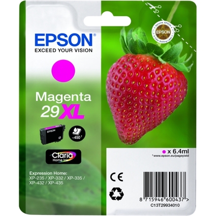 EPSON Tinte 29XL fr EPSON Expression Home XP-235, magenta