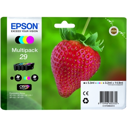 EPSON Tinte 29 fr EPSON Expression Home XP-235, Multipack