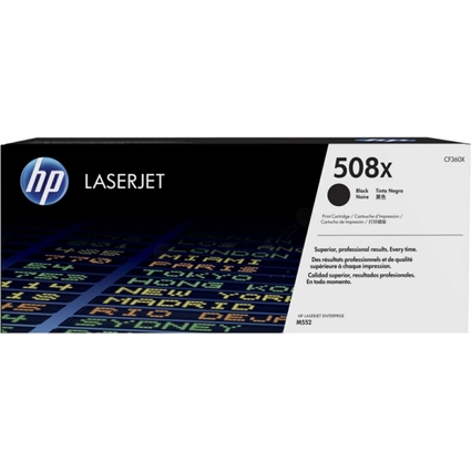 hp Toner hp 508X fr hp Color LaserJet M552dn, schwarz