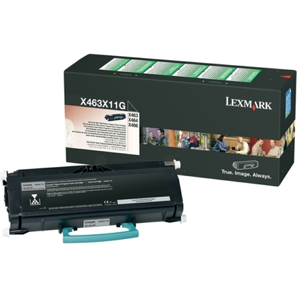 LEXMARK Rckgabe-Toner fr LEXMARK X463/X466, schwarz HC