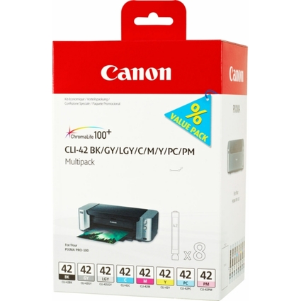 Canon Tinte fr Canon PixmaPro 100/S, CLI-42 Multipack