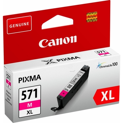 Canon Tinte fr Canon PIXMA MG5700, CLI-571, magenta HC