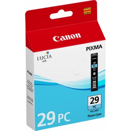 Canon Tinte PGI-29 fr Canon Pixma Pro, foto cyan