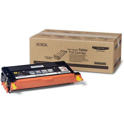 XEROX Toner fr XEROX Phaser 6180, gelb HC