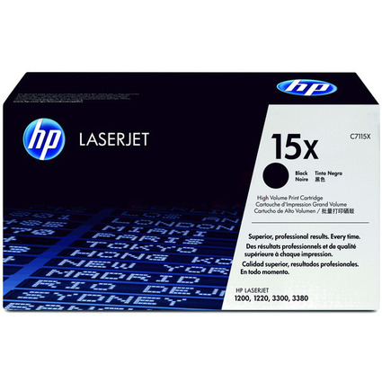 hp Toner fr hp LaserJet 1200/1200N/1220, schwarz, HC