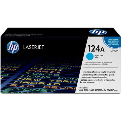 hp Toner hp 124A fr hp Color LaserJet 2600, cyan